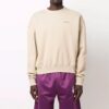 Off-White Men’ s Solid Color Long Sleeves Khaki