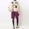 Off-White Men’ s Solid Color Long Sleeves Khaki