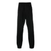 Off-White Men’ s Solid Color Plain Weave Knit Bundle Feet Sports Pants/Trousers/Joggers Black