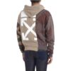 Off-White Men’ s Splicing Long Sleeves Camouflage