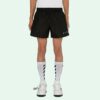 Off-White Men’ s SS21 Casual Logo Black Shorts