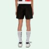 Off-White Men’ s SS21 Casual Logo Black Shorts