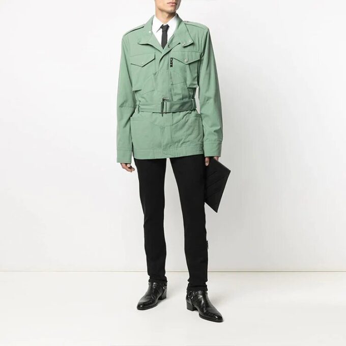 Off-White Men’ s SS21 Detail Jacket Green