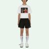 Off-White Men’ s SS21 Logo Shorts Black