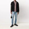 Off-White Men’ s SS21 Plaid Back Arrow Red Shirt