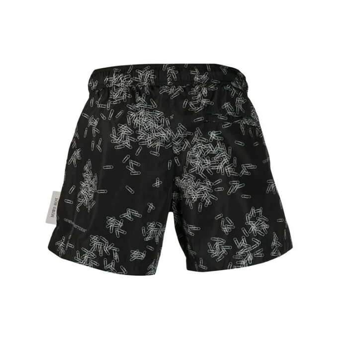 Off-White Men’ s SS21 Printing Black Pants