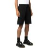 Off-White Men’ s SS22 Alphabet Logo Printing Straight Shorts Loose Fit Black