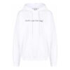 Off-White Men’ s SS22 Alphabet Slogan Printing Loose Fit White
