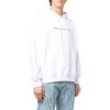 Off-White Men’ s SS22 Alphabet Slogan Printing Loose Fit White