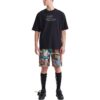 Off-White Men’ s SS22 Arrow Pattern Printing Round Neck Pullover Short Sleeve Loose Fit Black T-Shirt