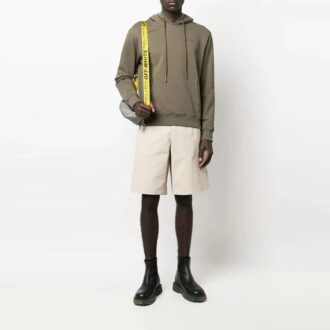 Off-White Men’ s SS22 Arrow Printing Bermuda Shorts Beige