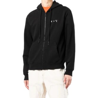 Off-White Men’ s SS22 Caravaggio Zipper Black