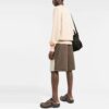 Off-White Men’ s SS22 Colorblock High Waist Casual Denim Shorts Colorblock