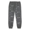 Off-White Men’ s SS22 Full Print Arrow Pattern Alphabet Sports Pants/Trousers/Joggers Black