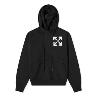 Off-White Men’ s SS22 Kangaroo Pocket Arrow Large Autumn Black