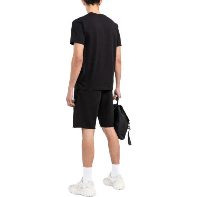 Off-White Men’ s SS22 Logo Printing Casual Shorts Version Black