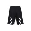 Off-White Men’ s SS22 Logo Printing Sports Shorts Version Black