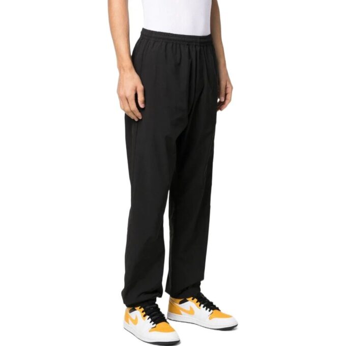 Off-White Men’ s SS22 Logo Printing Straight Sports Pants/Trousers/Joggers Black