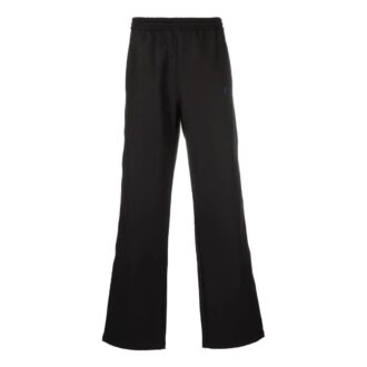 Off-White Men’ s SS22 Logo Printing Straight Sports Pants/Trousers/Joggers Loose Fit Black