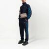 Off-White Men’ s SS22 Logo Stripe Printing Casual Sports Pants/Trousers/Joggers Navy Blue