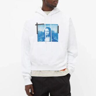 Off-White Men’ s SS22 Mona Lisa Printing White