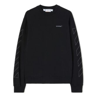 Off-White Men’ s SS22 Printing Round Neck Black