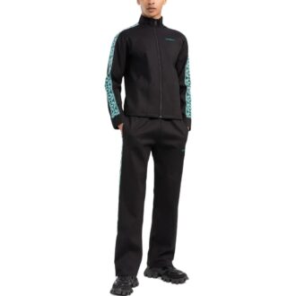 Off-White Men’ s SS22 Series Bright Sports Zipper Black Jacket