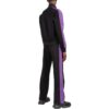 Off-White Men’ s SS22 Side Zipper Stand Collar Sports Jacket Black