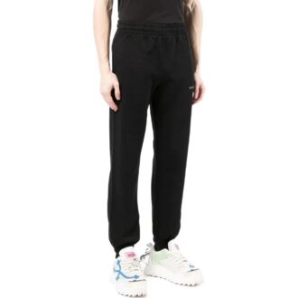 Off-White Men’ s SS22 Solid Color Alphabet Logo Printing Sports Pants/Trousers/Joggers Version Black