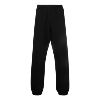 Off-White Men’ s SS22 Solid Color Arrow Pattern Printing Sports Pants/Trousers/Joggers Version Black
