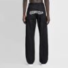Off-White Men’ s SS22 Solid Color Cargo Straight-Leg Casual Pants/Trousers Black