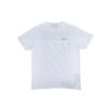 Off-White Men’ s SS22 Solid Color Cotton Zebra Printing Short Sleeve White T-Shirt