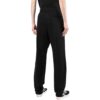 Off-White Men’ s SS22 Solid Color Elastic Waistband Straight Casual Pants/Trousers Version Black