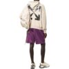 Off-White Men’ s SS22 Solid Color Geometry Arrow Logo Printing Beige