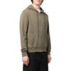 Off-White Men’ s SS22 Solid Color Hooded Zipper Autumn Green