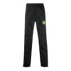 Off-White Men’ s SS22 Solid Color Label Elastic Waistband Sports Pants/Trousers/Joggers Version Black