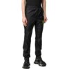 Off-White Men’ s SS22 Solid Color Label Elastic Waistband Sports Pants/Trousers/Joggers Version Black
