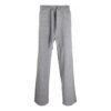 Off-White Men’ s SS22 Solid Color Lacing Sports Pants/Trousers/Joggers Loose Fit Gray