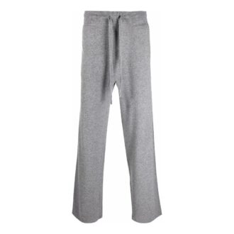 Off-White Men’ s SS22 Solid Color Lacing Sports Pants/Trousers/Joggers Loose Fit Gray