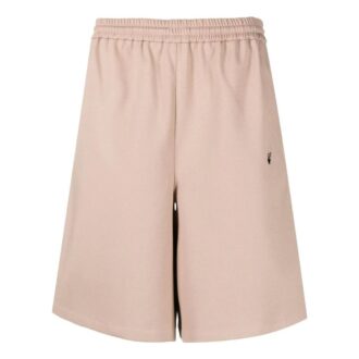 Off-White Men’ s SS22 Solid Color Large Shorts Pink