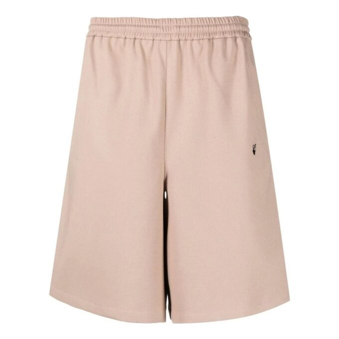Off-White Men’ s SS22 Solid Color Large Shorts Pink