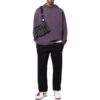 Off-White Men’ s SS22 Solid Color Logo Printing Casual Sports Pants/Trousers/Joggers Version Black
