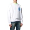 Off-White Men’ s SS22 Solid Color Logo Printing Round Neck Pullover Version White
