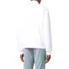 Off-White Men’ s SS22 Solid Color Logo Printing Round Neck Version White