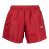 Off-White Men’ s SS22 Solid Color Logo Printing Shorts Red
