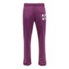 Off-White Men’ s SS22 Solid Color Logo Printing Straight-Leg Casual Pants/Trousers Loose Fit Purple