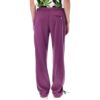 Off-White Men’ s SS22 Solid Color Logo Printing Straight-Leg Casual Pants/Trousers Loose Fit Purple