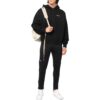 Off-White Men’ s SS22 Solid Color Logo Printing Straight Sports Pants/Trousers/Joggers Black