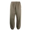 Off-White Men’ s SS22 Solid Color Loose Casual Long Pants/Trousers Green