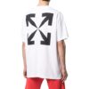 Off-White Men’ s SS22 Solid Color Round Neck Short Sleeve Version White T-Shirt